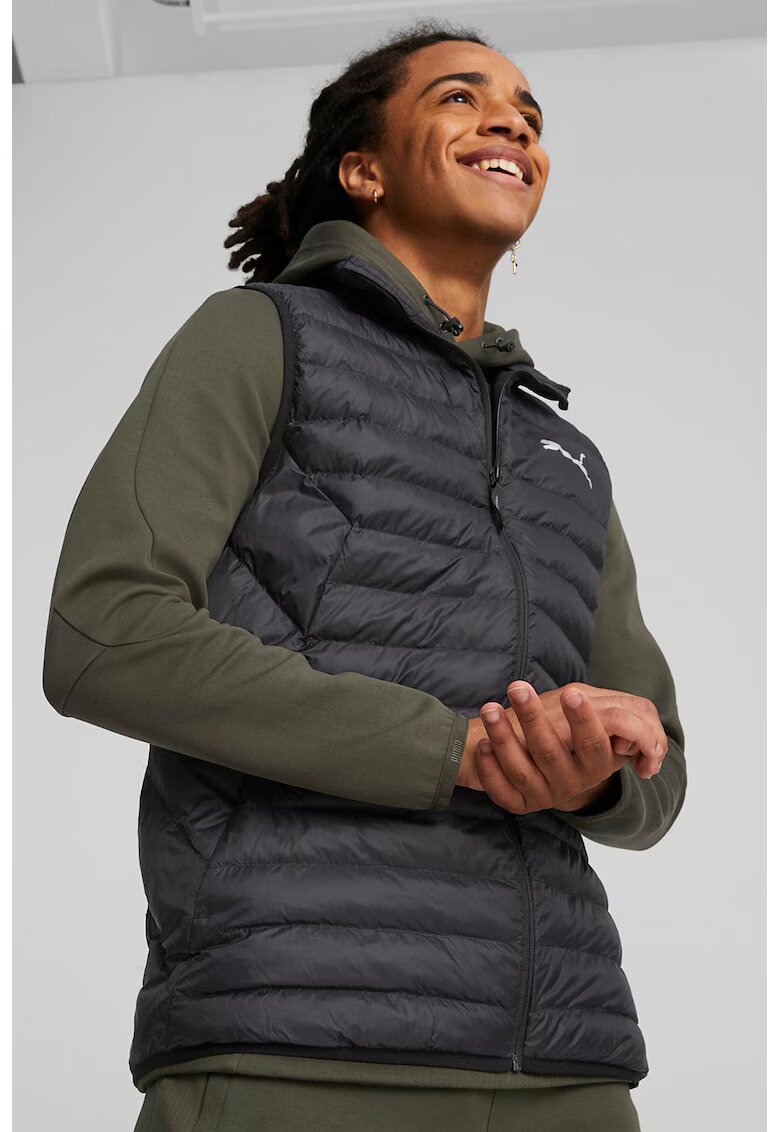 Puma Vesta slim fit matlasata PackLITE - Negru