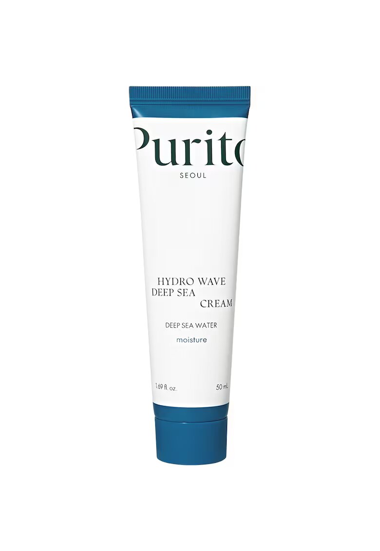 Purito Hydro Wave Deep Sea Cream Crema de fata pentru ten gras deshidratat 50 ml