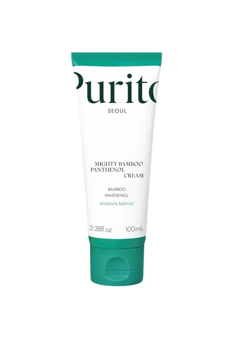 Purito Mighty Bamboo Panthenol Cream Crema de fata 100 ml