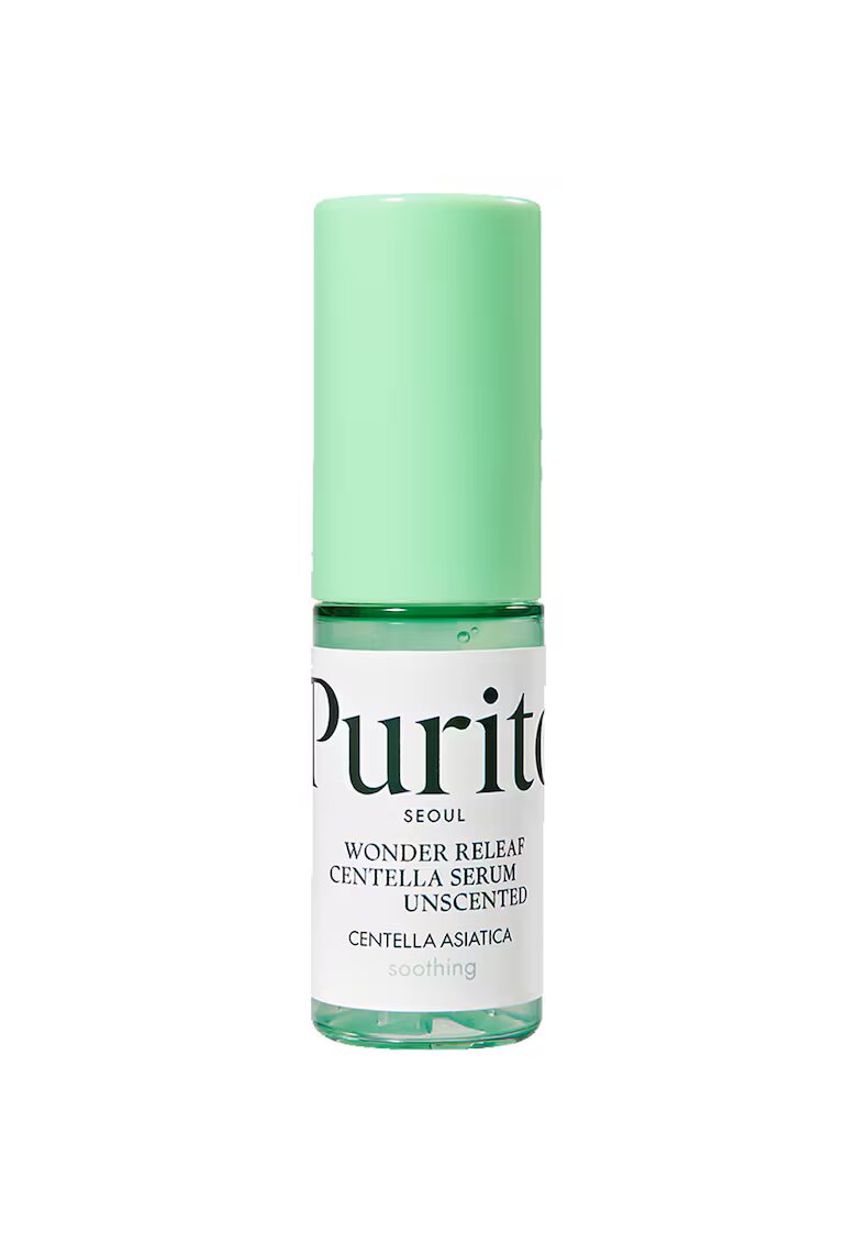 Purito Ser de fata Centella Unscented Serum fara parfum Mini 15 ml
