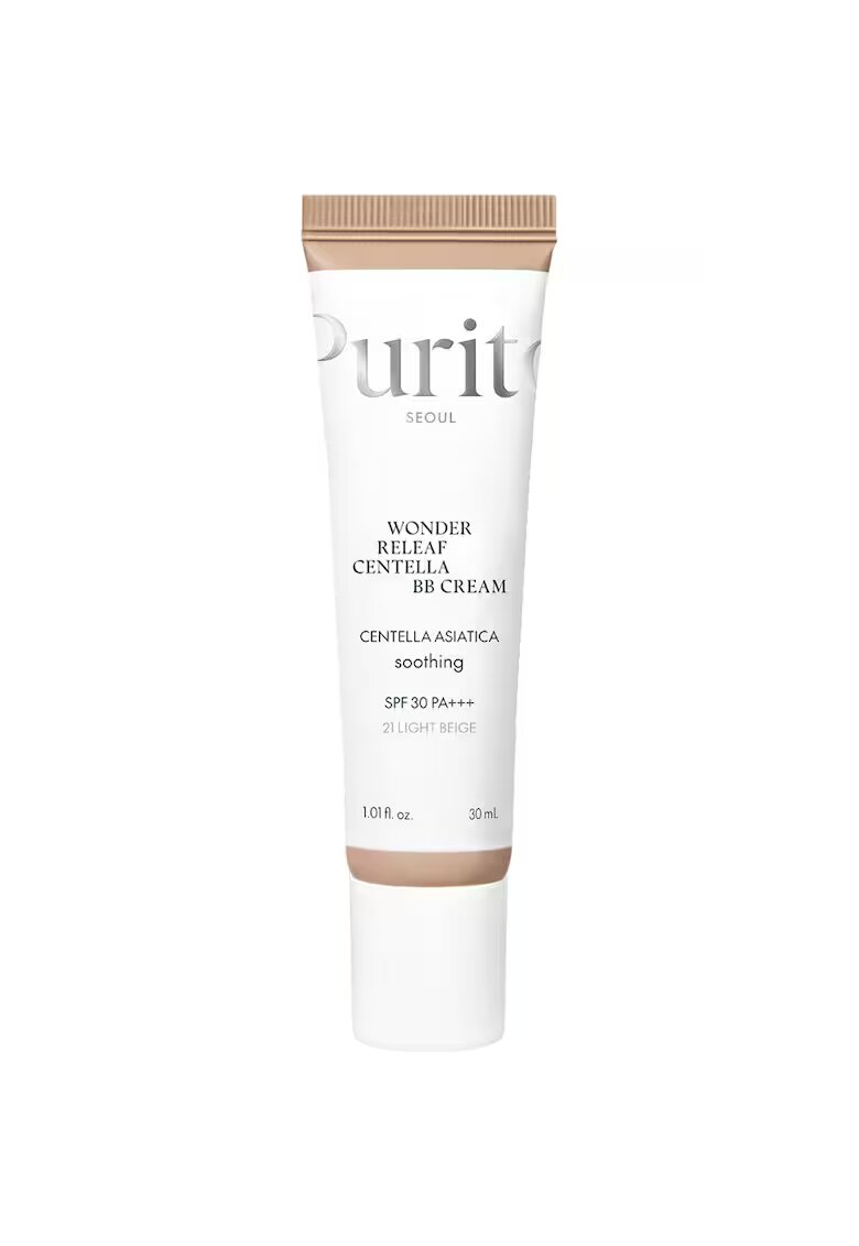 Purito Wonder Releaf Centella BB Cream Crema Coloranta de fata Beige SPF 30 PA - Light Beige