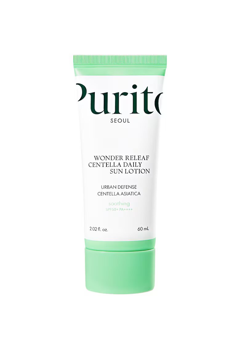 Purito Wonder Releaf Centella Daily Sun Lotion SPF 50+ Crema de fata 60 ml