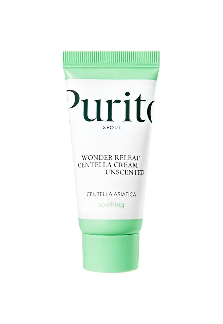 Purito Wonder Releaf Centella Unscented Cream Crema de fata Mini 15 ml
