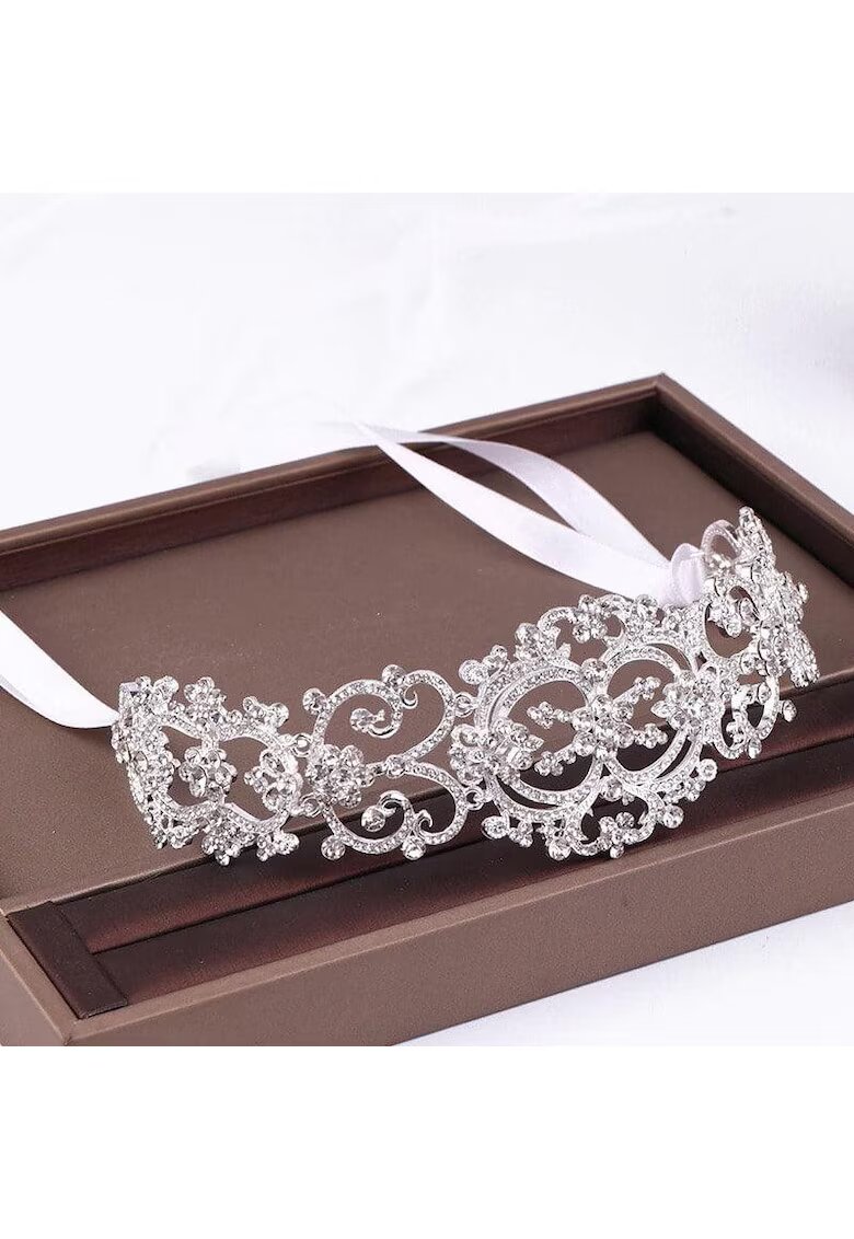 Pursehuit Accesoriu par - argintiu - cu pietre - Orpa C8 -
