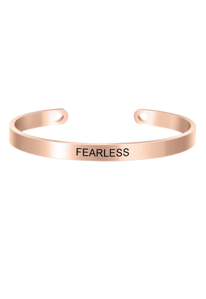 Pursehuit Bratara ajustabila - aurie - gravata Fearless P2 - - Auriu rose