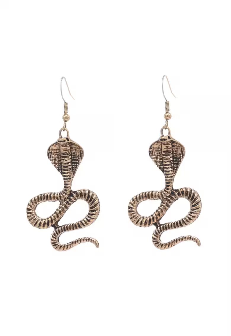 Pursehuit Cercei aurii - forma de cobra - Sitara C3 -