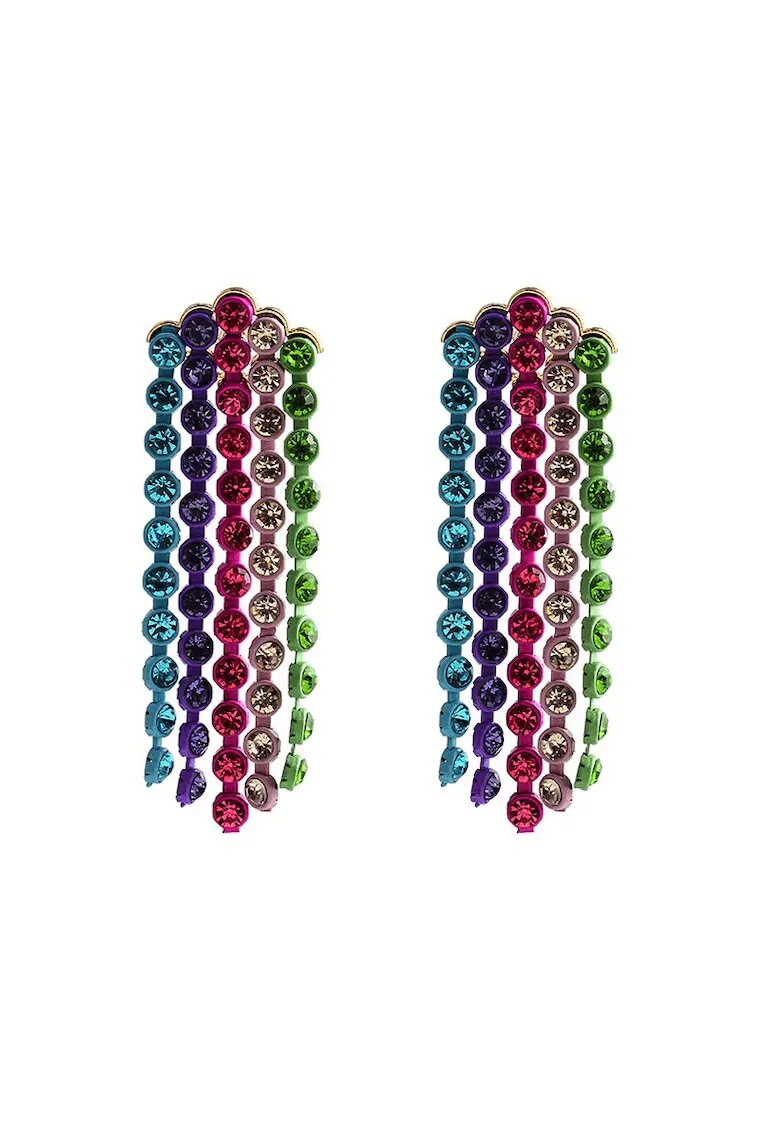 Pursehuit Cercei multicolori - lungi - cu pietre - Verone C3 -