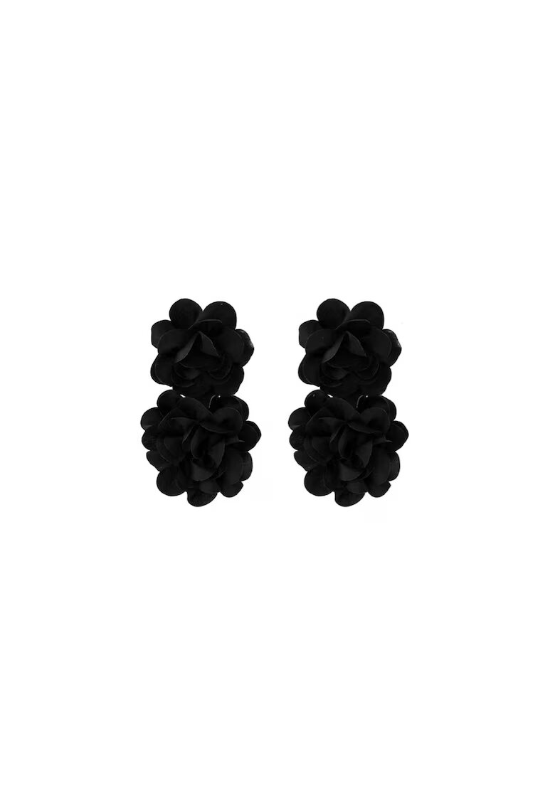 Pursehuit Cercei negri - forma de floare - Bernthine C16 -