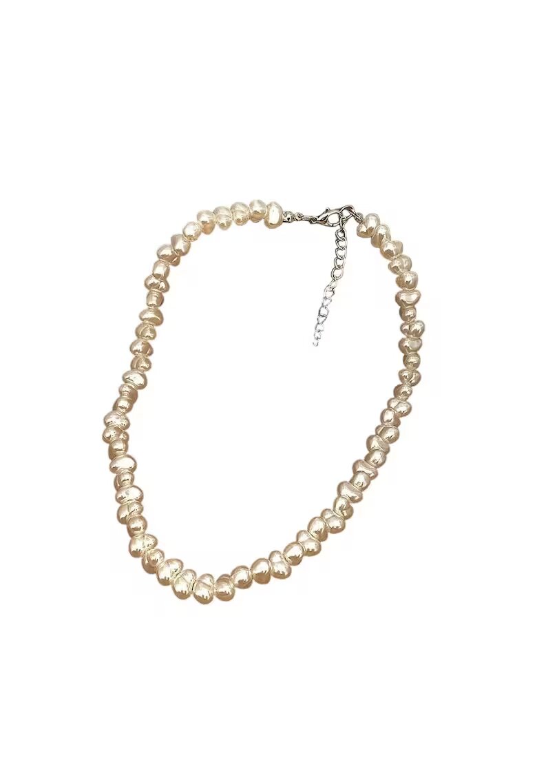 Pursehuit Colier argintiu - cu perle - Orla C26