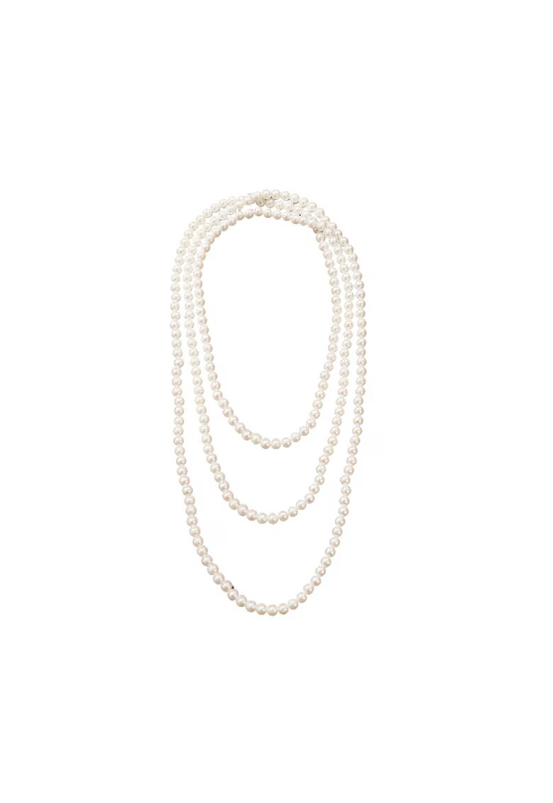Pursehuit Colier lung - cu perle - Omer C26