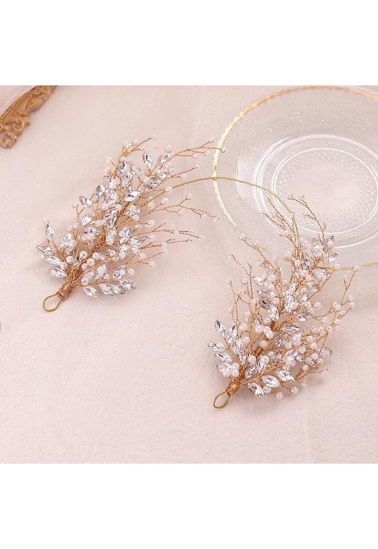 Pursehuit Coronita aurie - modelatoare - cu perle si pietre - Elsemaria C15 -