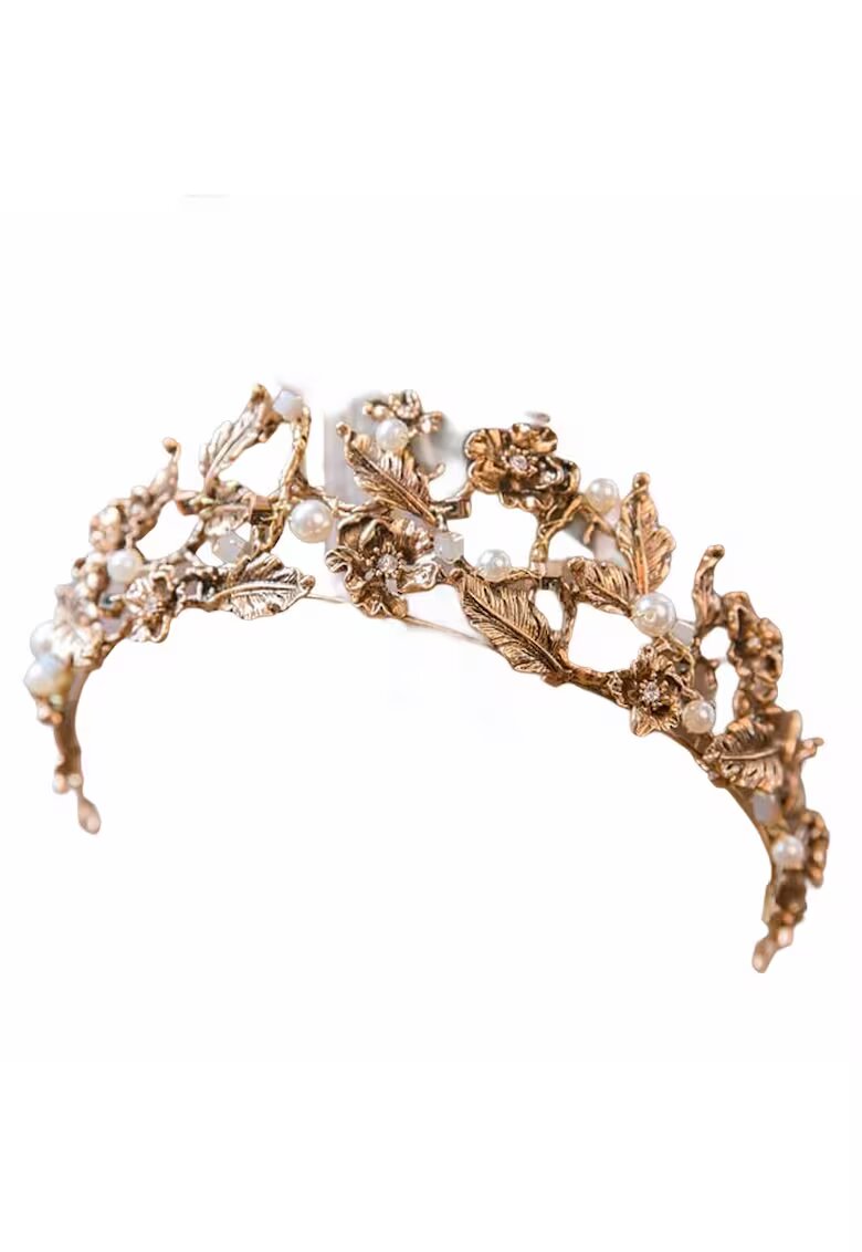 Pursehuit Coronita Janina - Aliaj metalic - Auriu