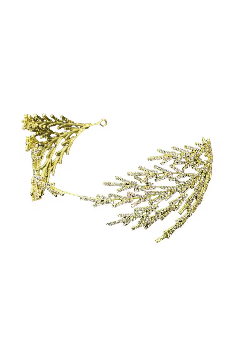 Pursehuit Corontia aurie - cu crengute si pietre - Danna C16 -