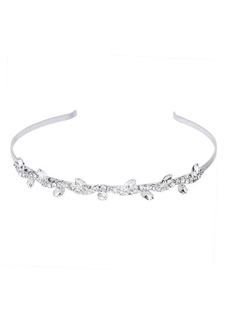 Pursehuit Diadema argintie - cu pietre - April C9 -