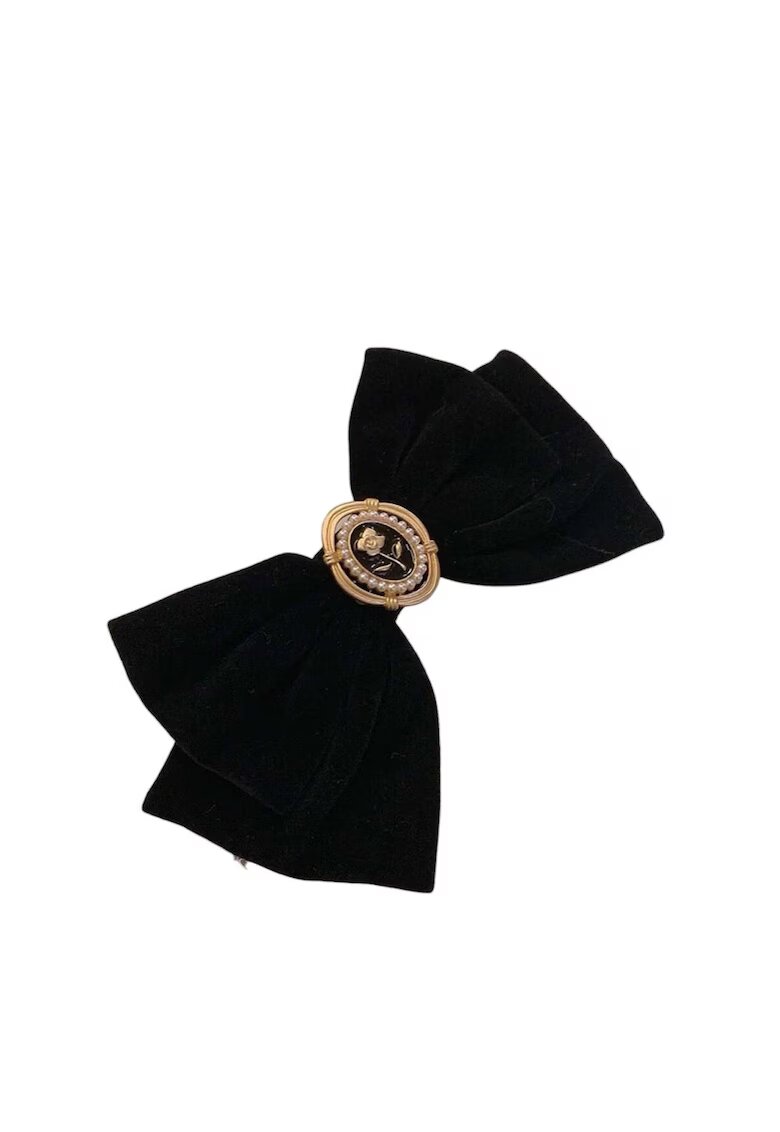 Pursehuit Funda de par - neagra - cu accesoriu vintage - Athanasia C10