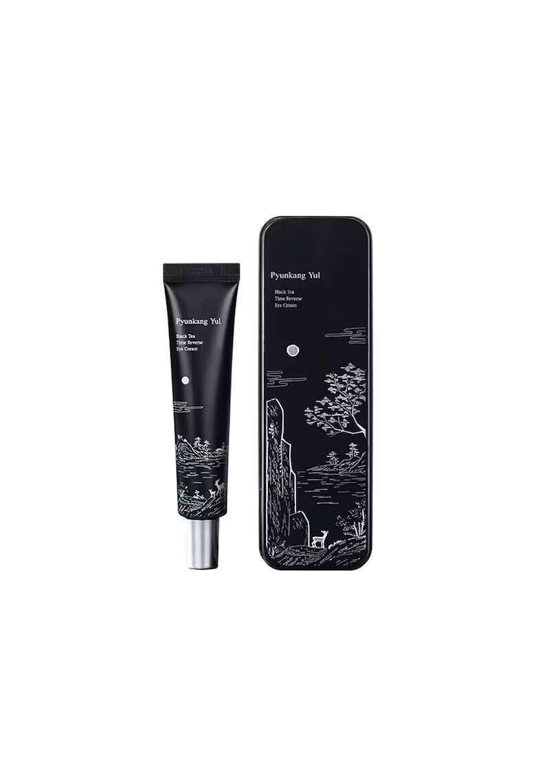 Pyunkang Yul Crema de ochi anti-rid cu extract de ceai negru fermentat Black Tea - Time Reverse - 25 ml