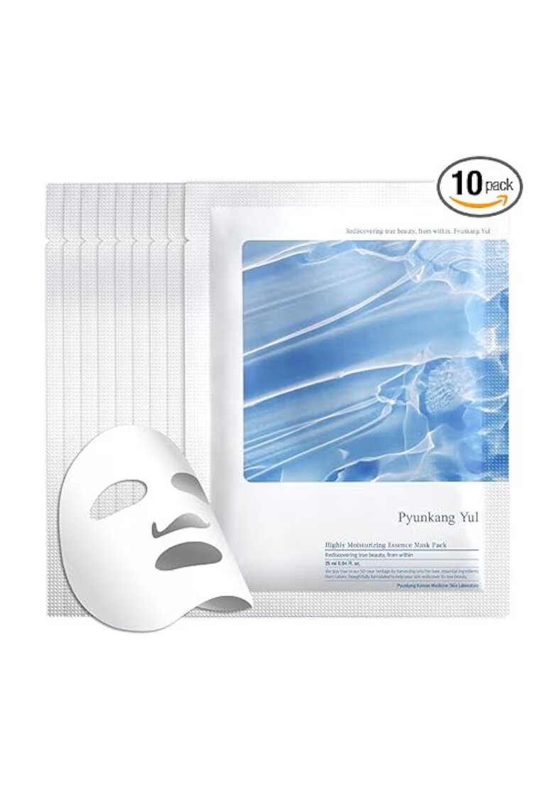 Pyunkang Yul Masca de fata Set de 10x25 ml - hidratanta intens pentru toate tipurile de ten - hipoalergenica - non-lipicioasa