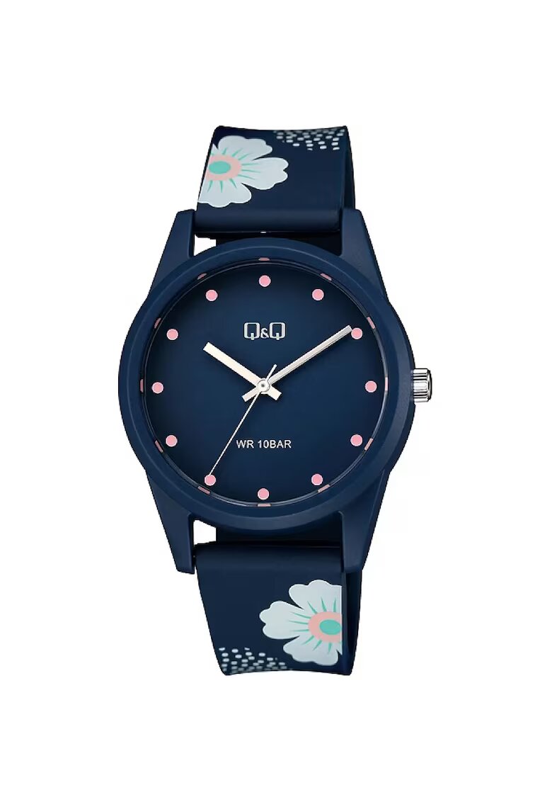 QQ Ceas analog pentru femei - Albastru inchis