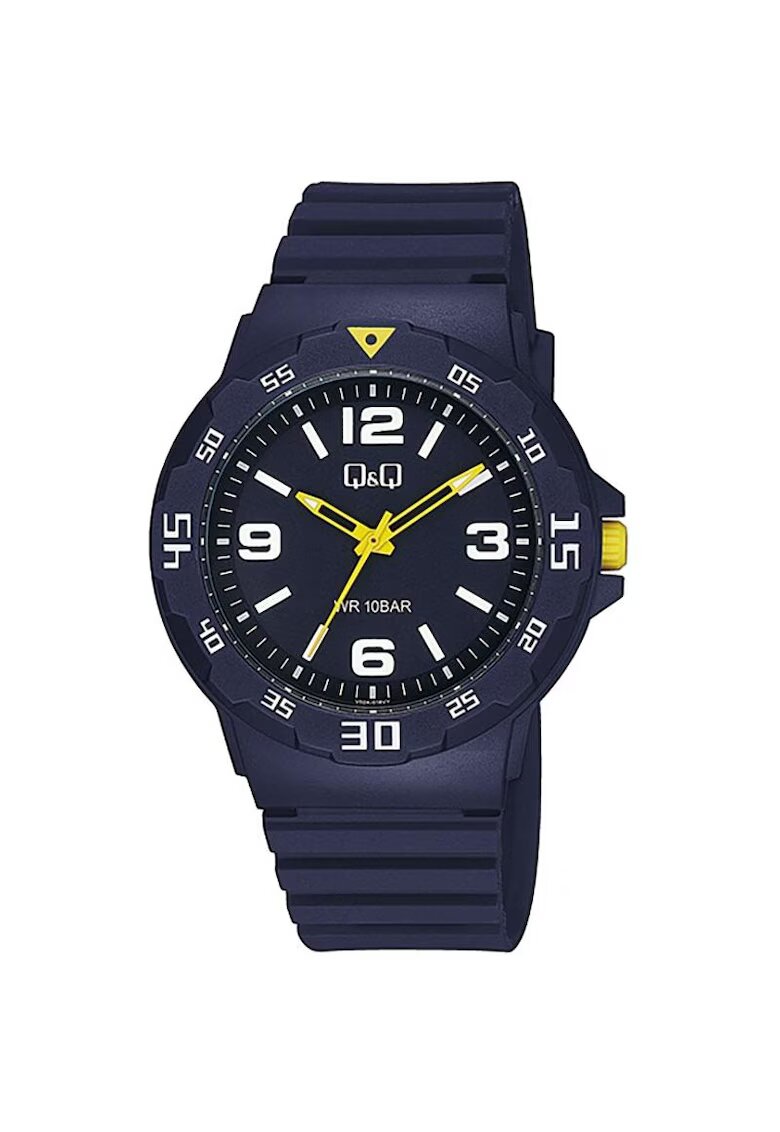 QQ Ceas barbatesc Quartz7 - Albastru