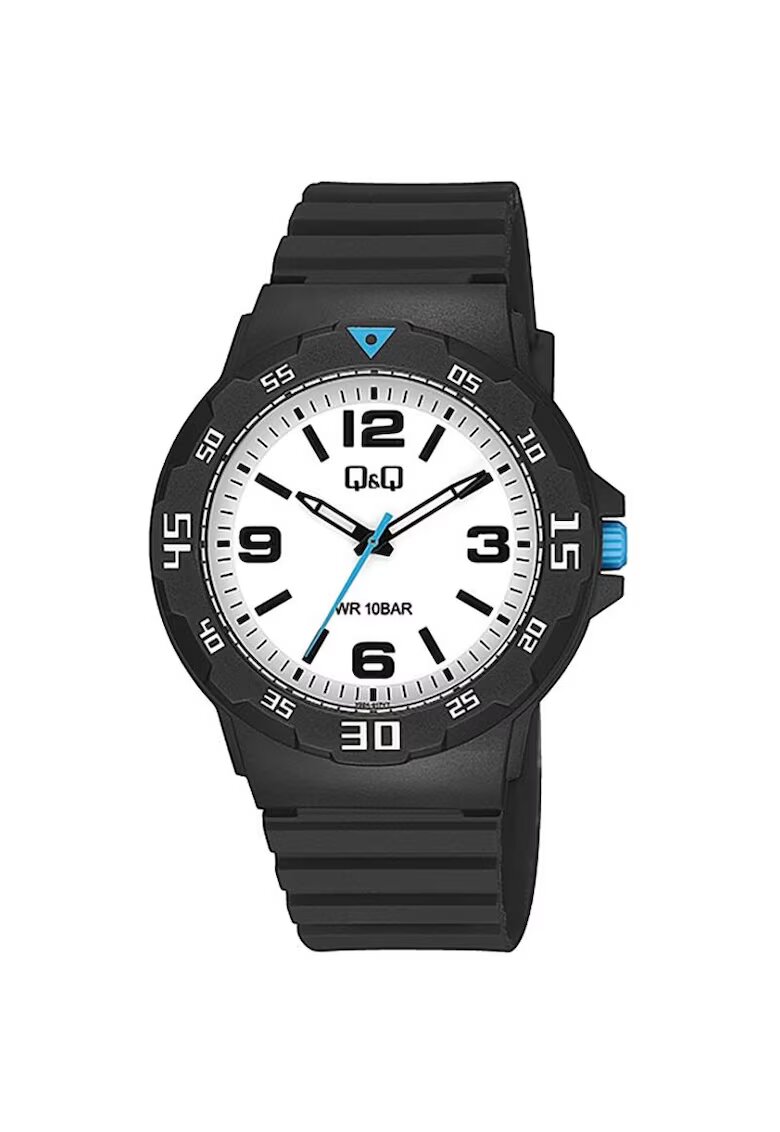 QQ Ceas barbatesc V02A-017VY Quartz Negru