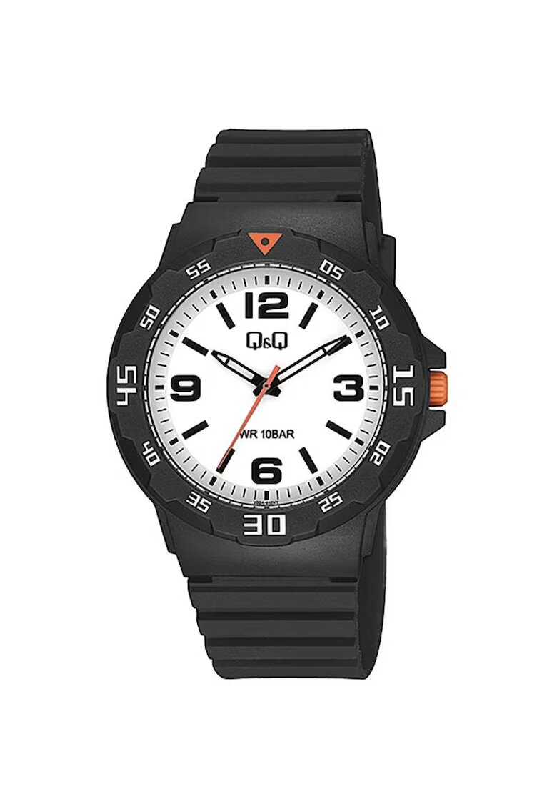 QQ Ceas barbatesc V02A-018VY Quartz Negru