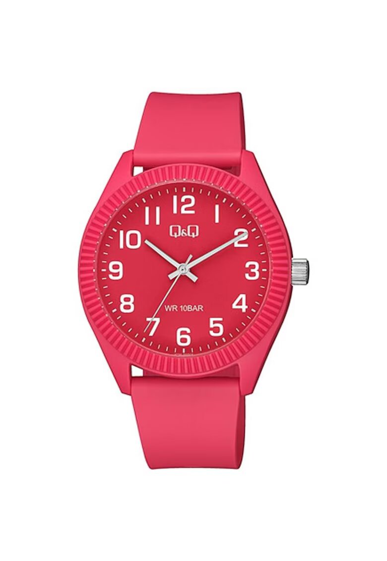 QQ Ceas barbatesc V12A-002VY Quartz Rosu - Rosu