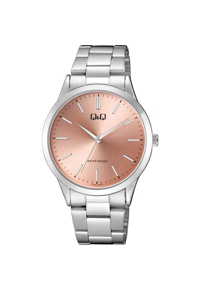 QQ Ceas dama C10A-017PY Quartz Argintiu