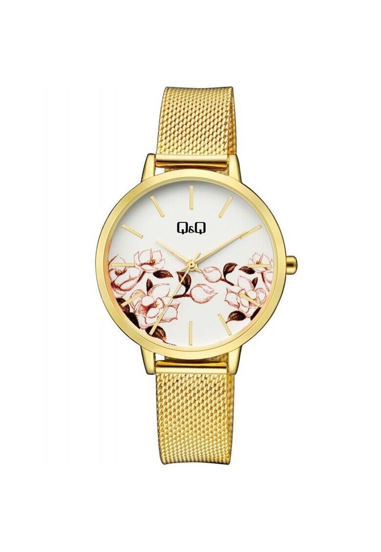 QQ Ceas dama QZ67J051Y Quartz Rose gold - Auriu