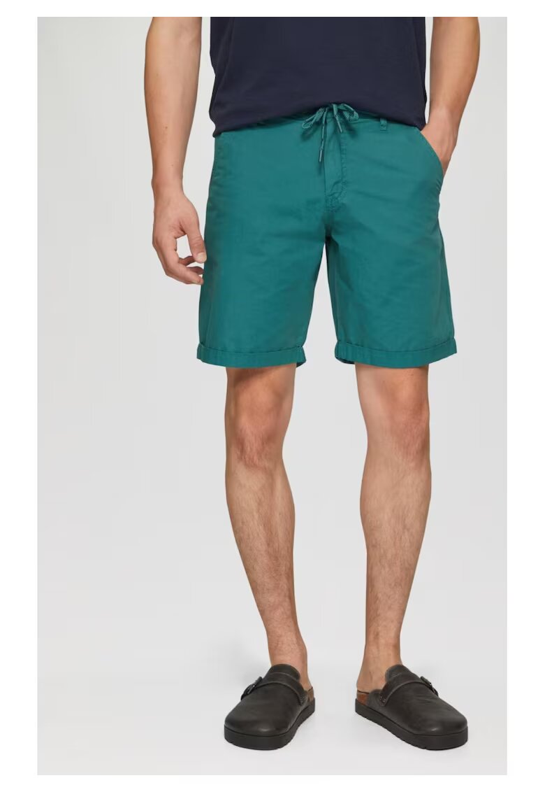 QS Q/S by s.Oliver Pantaloni scurti barbati chino - Jhon cu croiala Regular fit si talie medie