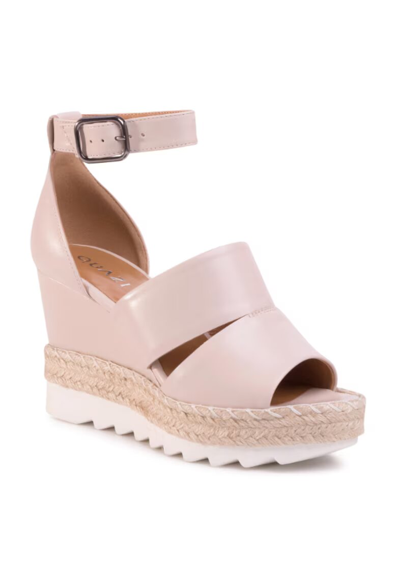 QUAZI Espadrile dama - Piele naturala - bej