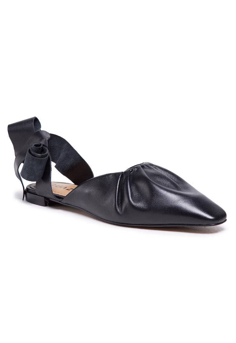 QUAZI Sandale dama - Piele naturala - Negru - Negru