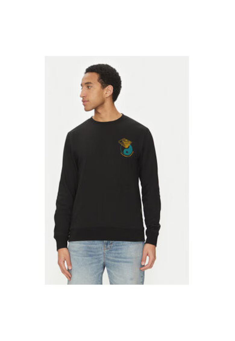 Quiksilver Bluza barbati EQYFT05055-KVJ0 - Bumbac/Poliester - Negru - Negru