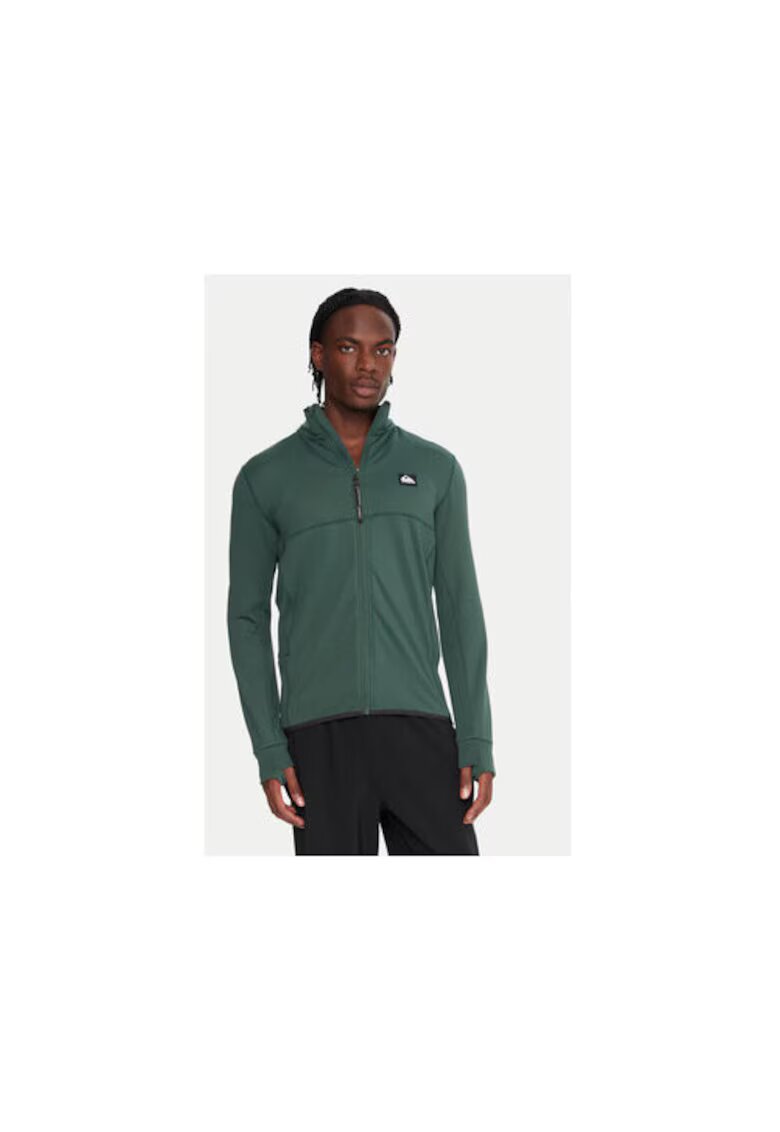 Quiksilver Bluza sport barbati - poliester/elastan - verde