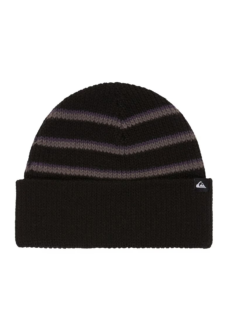 Quiksilver Caciula Split - Negru/Maro nisip