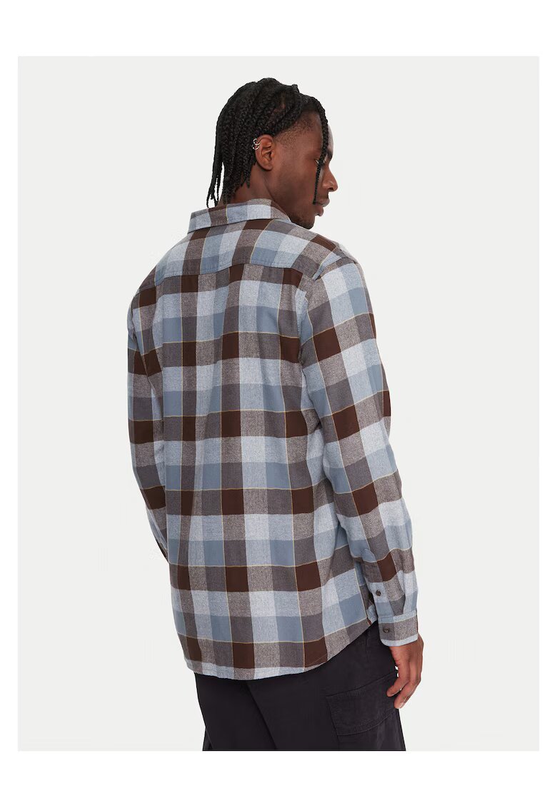 Quiksilver Camasa barbati albastru - fabricata din material de calitate