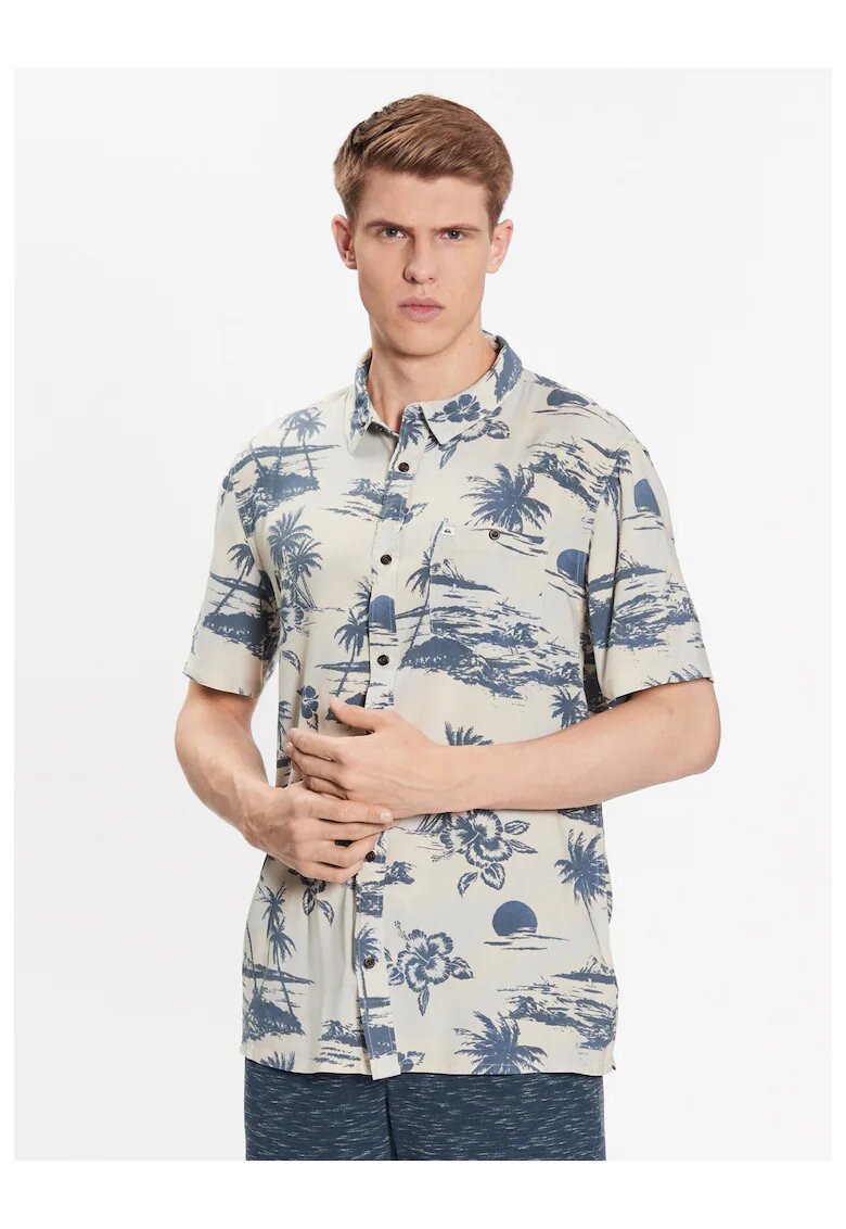 Quiksilver Camasa barbati - Bumbac - 301882374 - Multicolor
