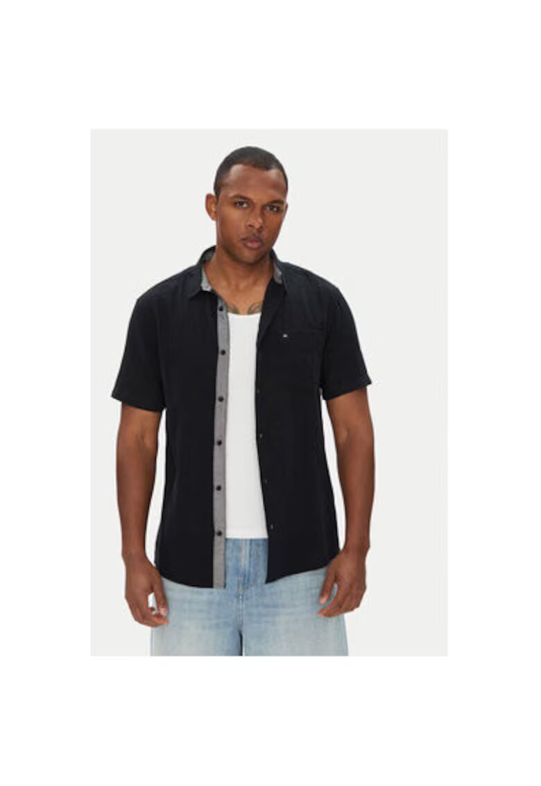 Quiksilver Camasa barbati EQYWT04622 - Bumbac - Negru - Negru