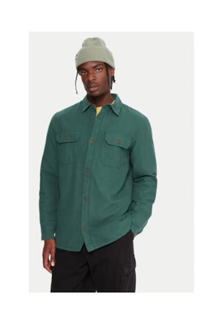Quiksilver Camasa pentru barbati - bumbac - verde - Verde