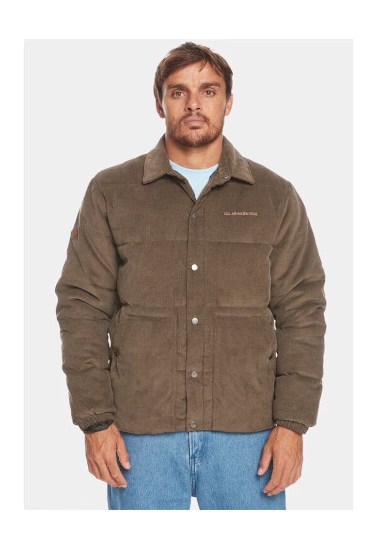 Quiksilver Geaca barbati - 6655 - Bumbac - Maro