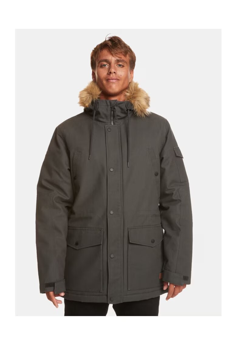 Quiksilver Geaca barbati - 6907 - Bumbac - Gri