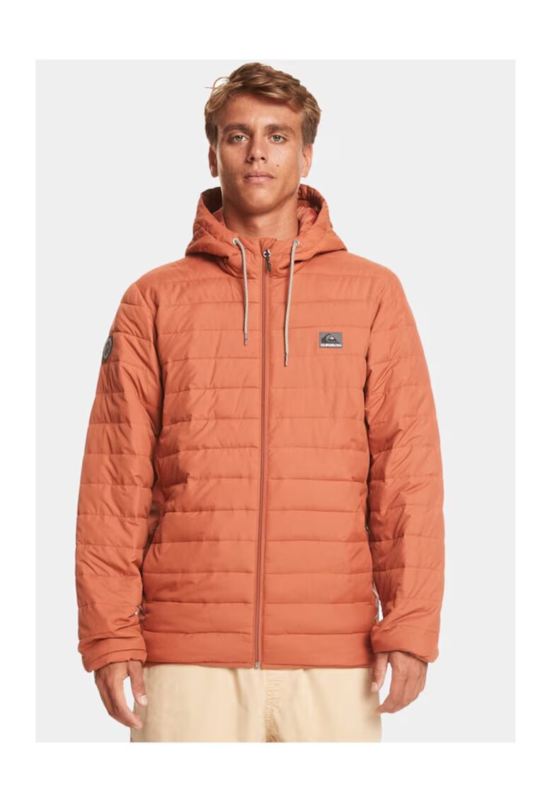 Quiksilver Geaca barbati - 7638 - Poliester - Portocaliu
