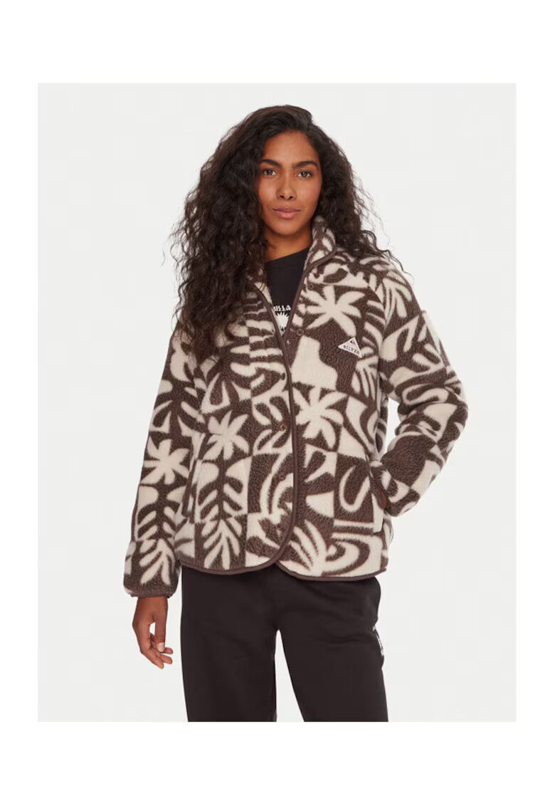 Quiksilver Geaca de dama maro/bej -