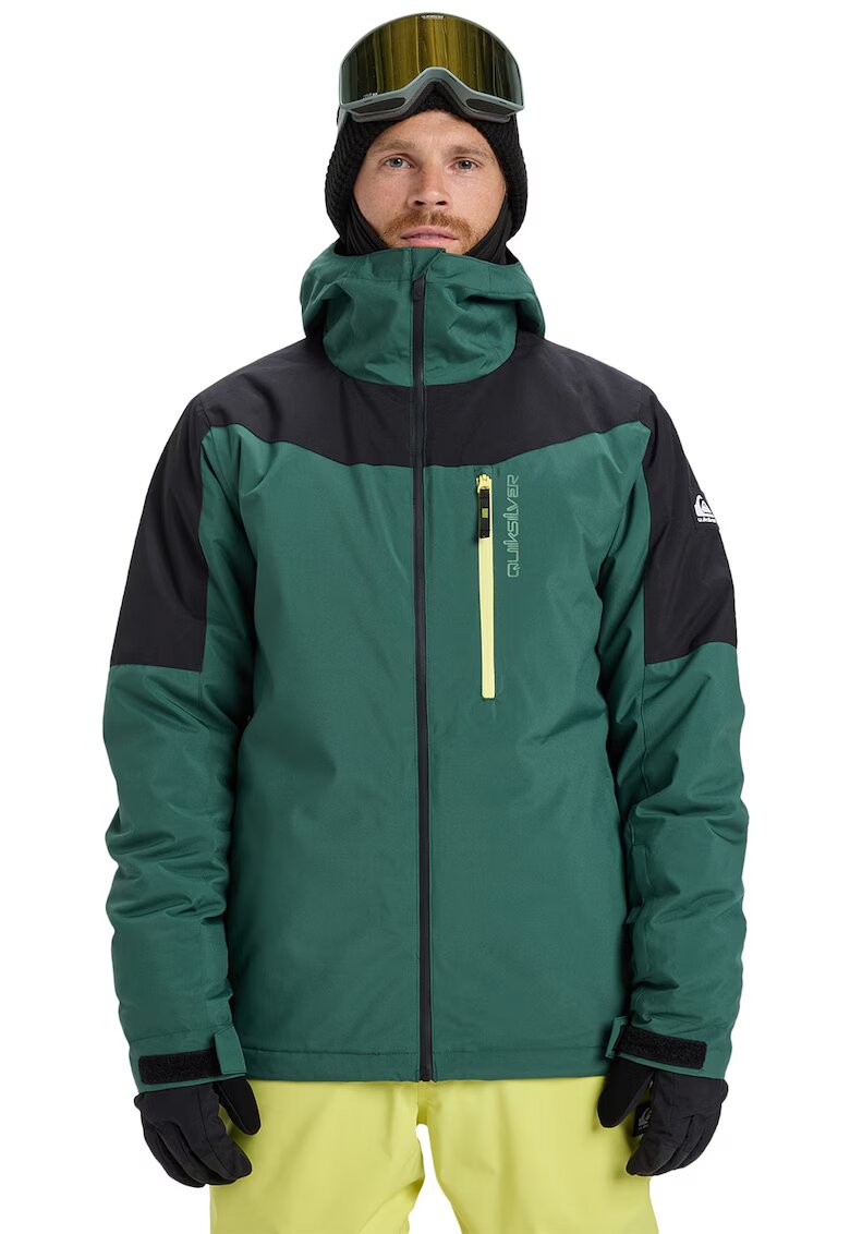 Quiksilver Geaca Titano Skin - Verde/Negru