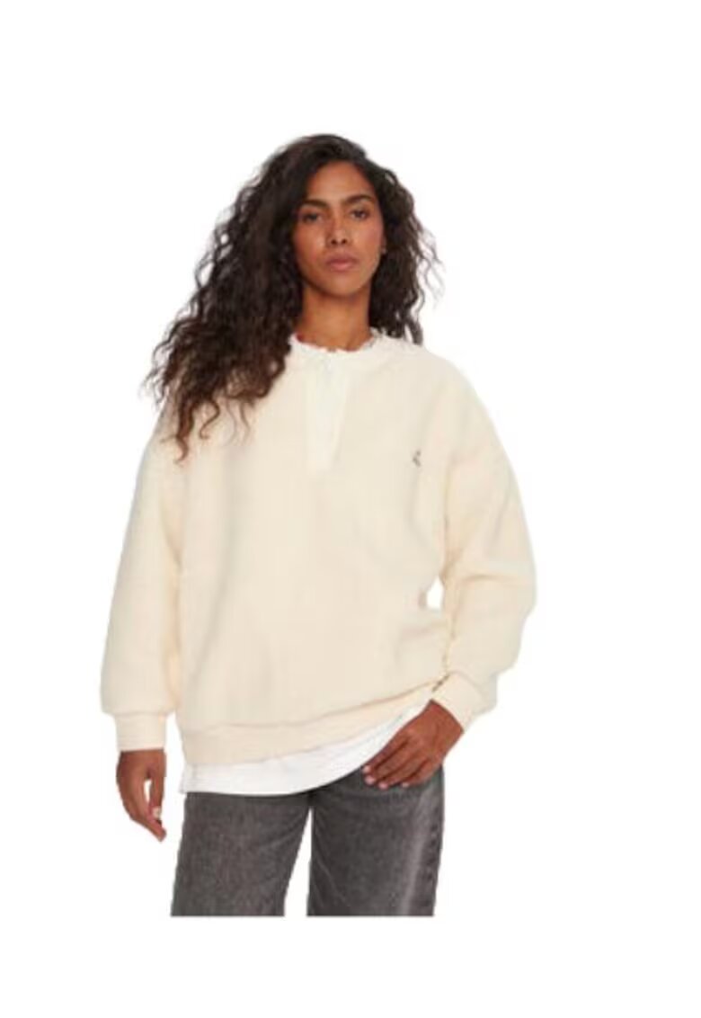 Quiksilver Hanorac dama - Poliester - Ecru -