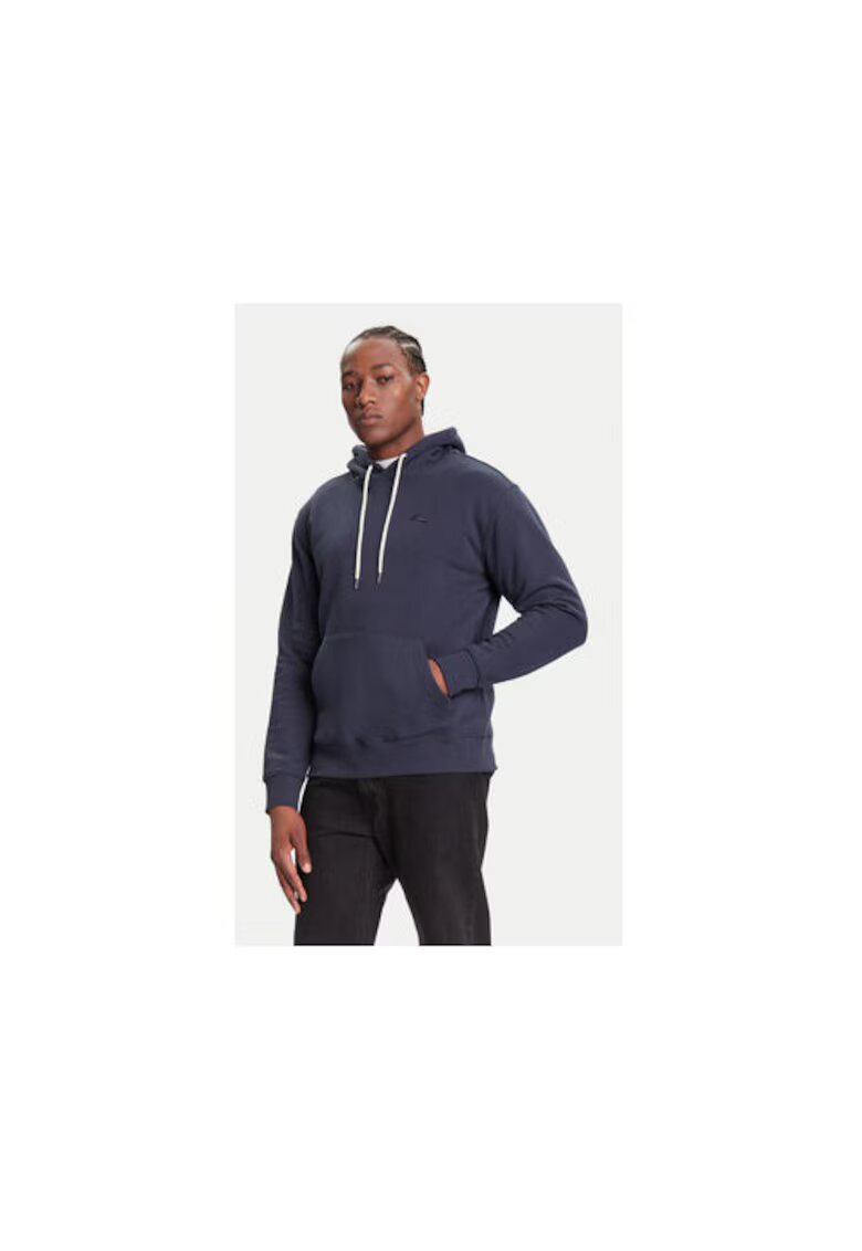 Quiksilver Hanorac sport barbati - bumbac/poliester - cu gluga - bleumarin