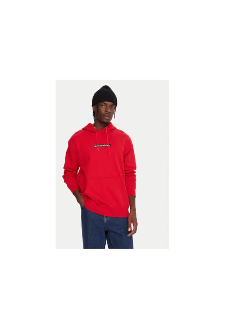 Quiksilver Hanorac sport barbati - bumbac/poliester - rosu