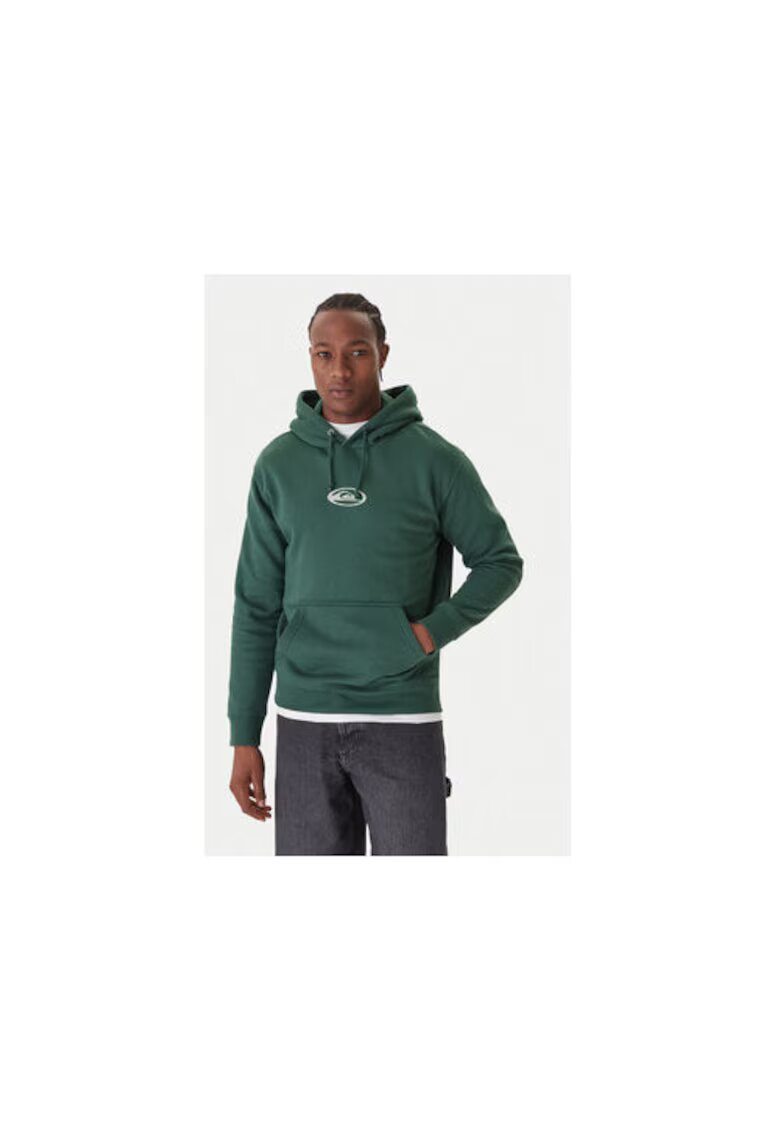 Quiksilver Hanorac sport barbati - bumbac/poliester - verde -