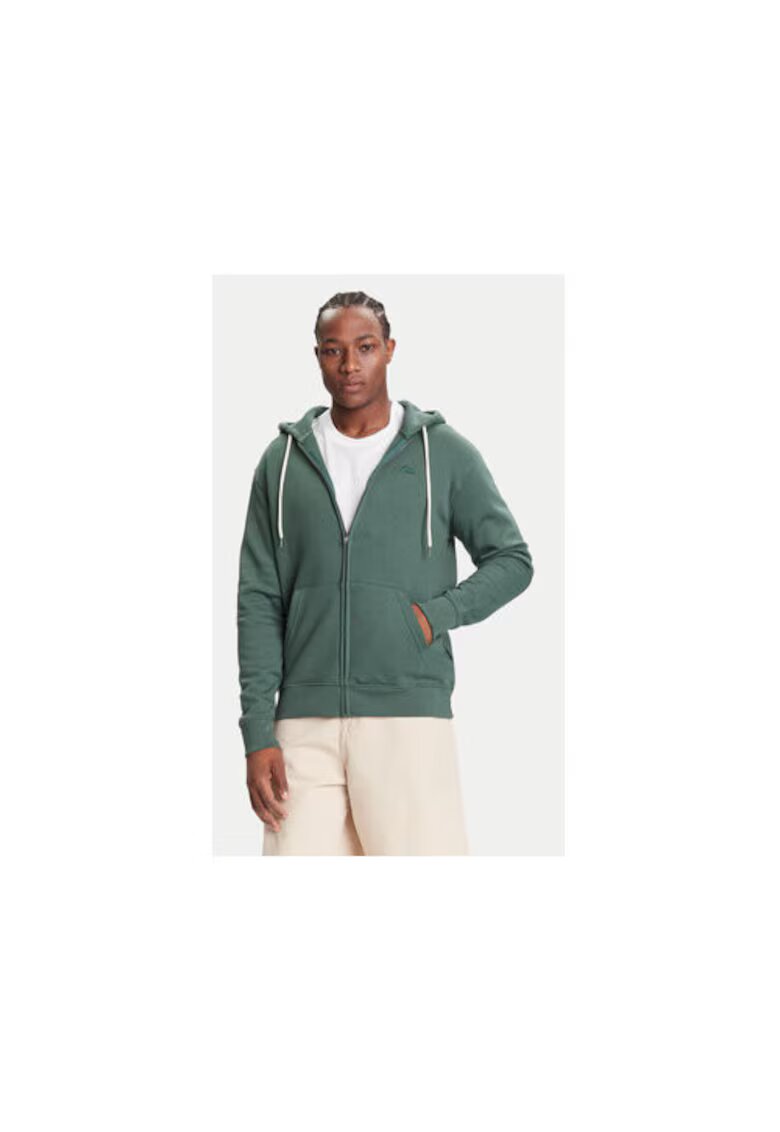 Quiksilver Hanorac sport barbati - verde - bumbac/poliester