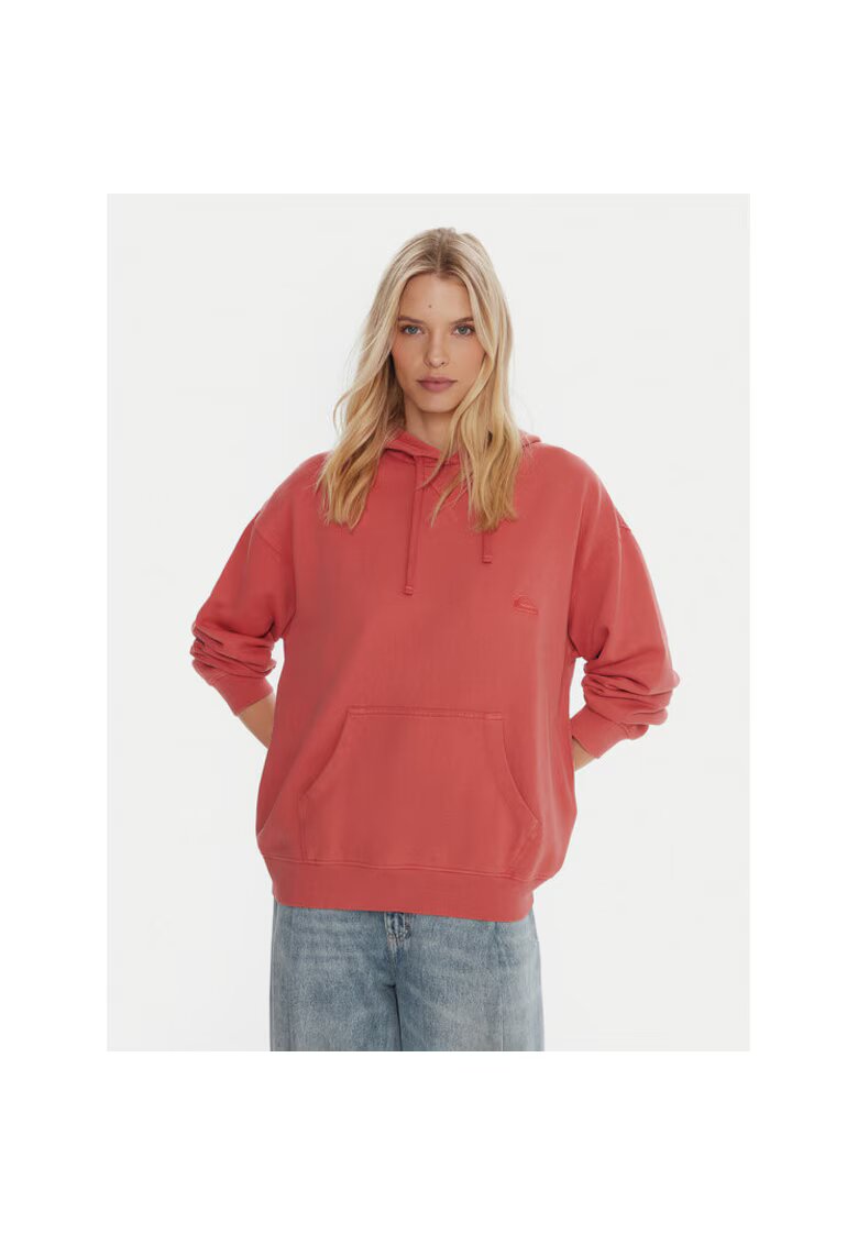 Quiksilver Hanorac sport dama coral - din material de calitate