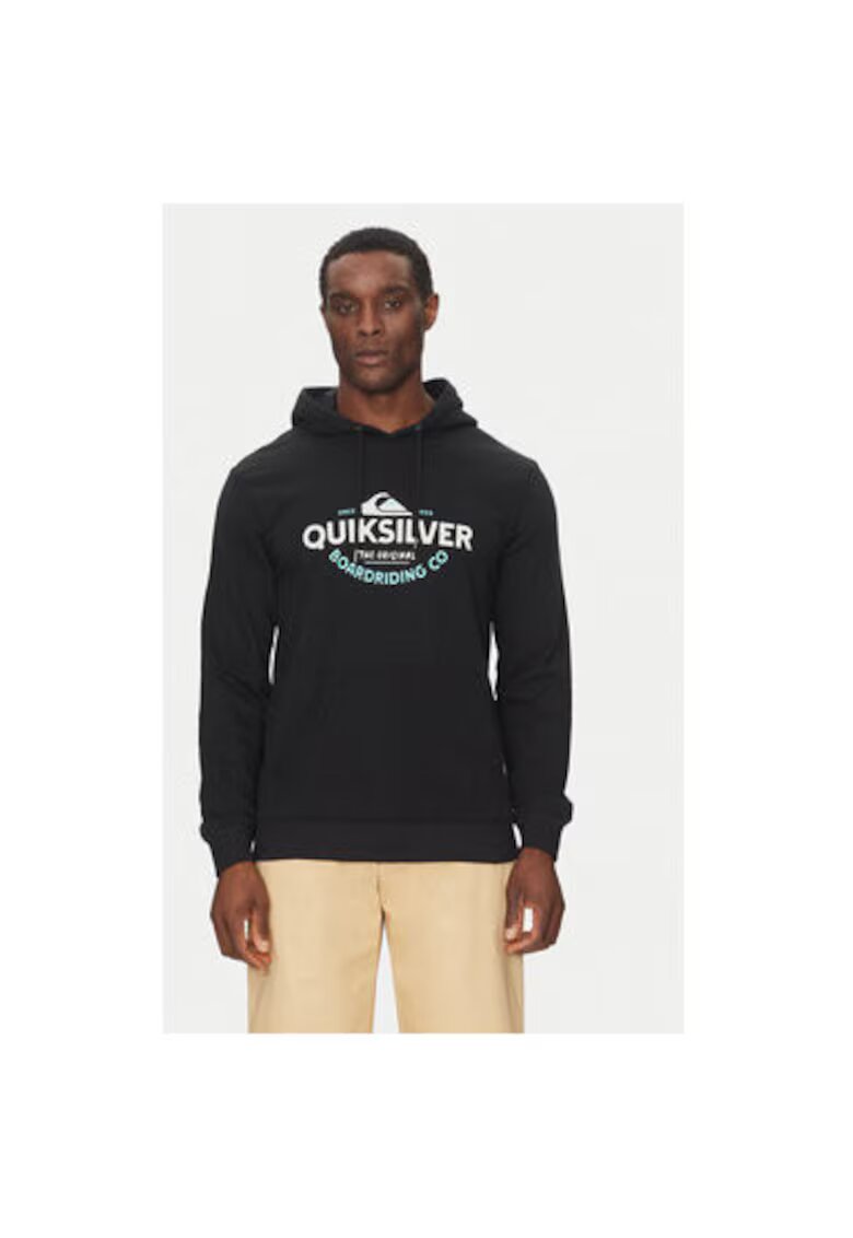 Quiksilver Hanorc barbati EQYFT05089-KVJ0 - Bumbac/Poliester - Negru - Negru